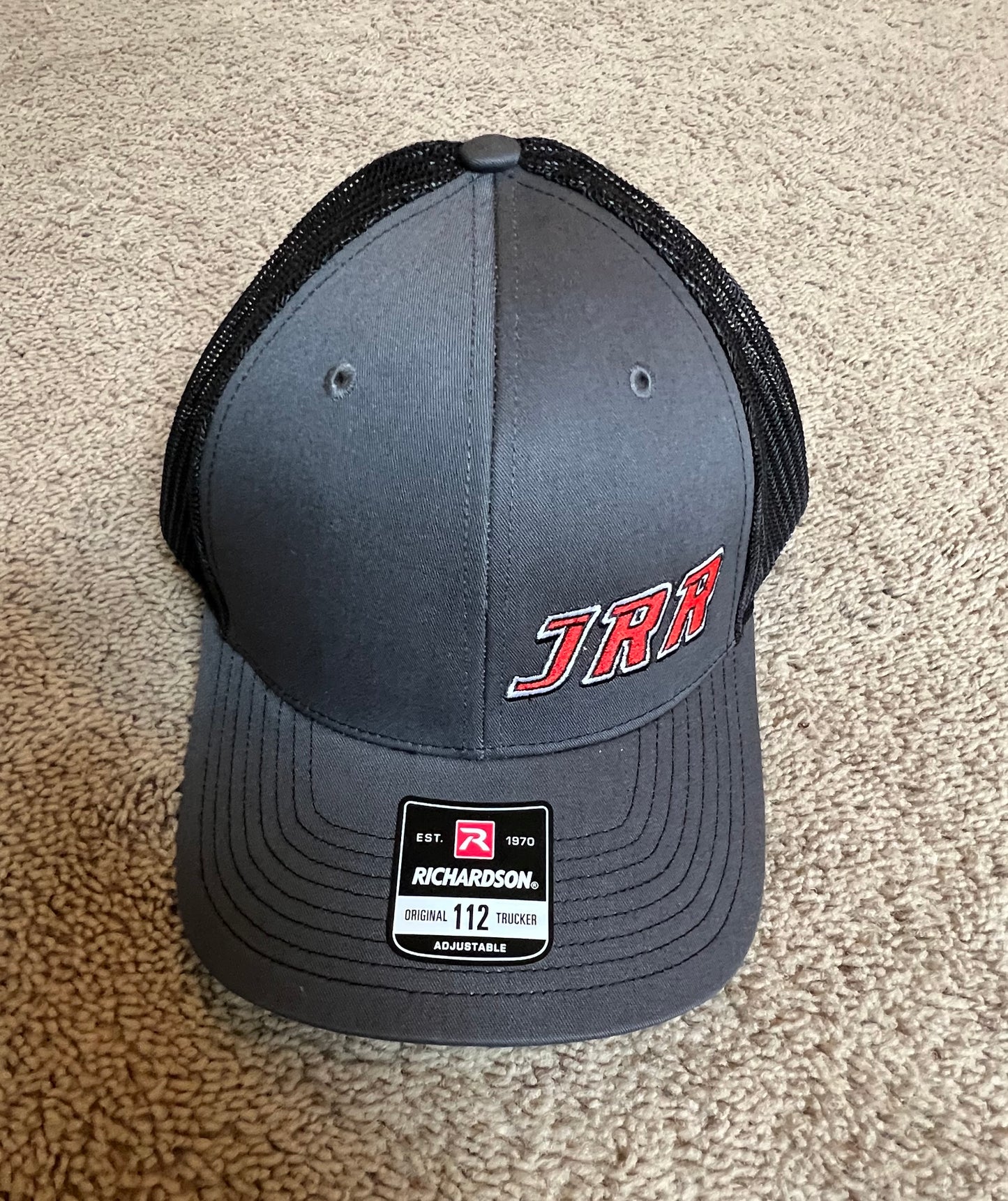 JRR Trucker Hat Gray/Black