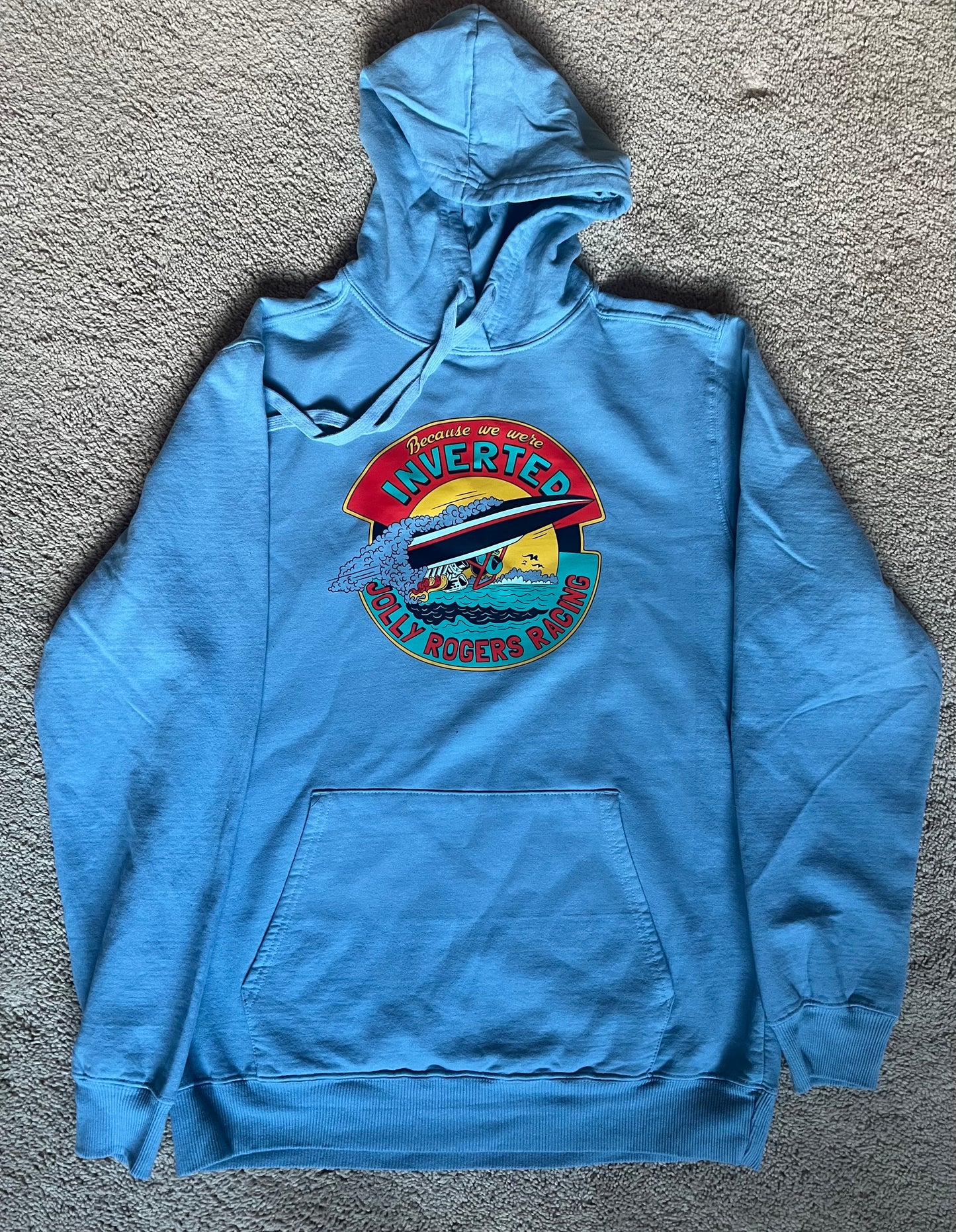 Inverted Hoody – Jolly Rogers Racing swag