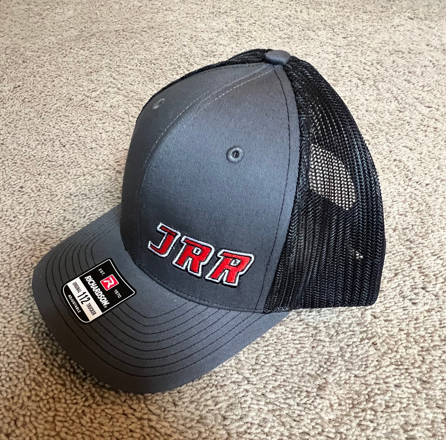 JRR Trucker Hat Gray/Black